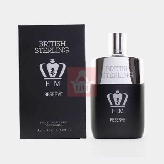 British Sterling Reserve Him - Perfume For Men - 3.8oz (112ml) - (EDT)