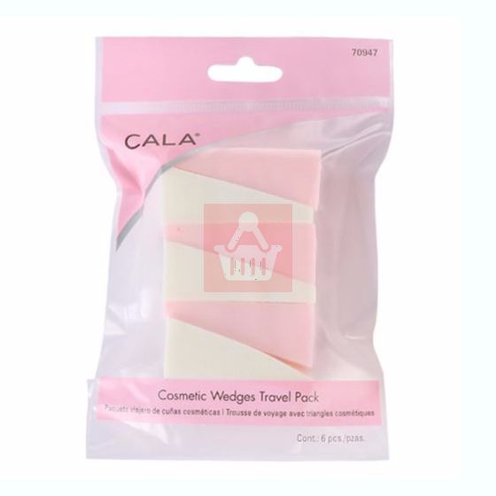 Cala Cosmetic Wedge 6pcs Travel Pack - 70947