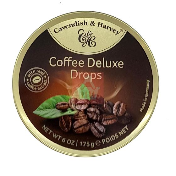Cavendish & Harvey Coffee Deluxe Drop Candy - 175gm