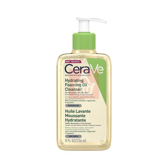 Cerave Hydrating Foaming Cleansing Oil 236ml