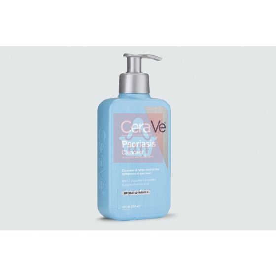 CeraVe Psoriasis Cleanser with 2% Salicylic Acid Psoriasis Wash - 237ml