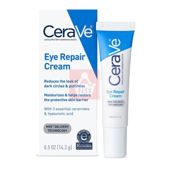 CeraVe Eye Repair Cream for Dark Circles & Puffiness 14.2g