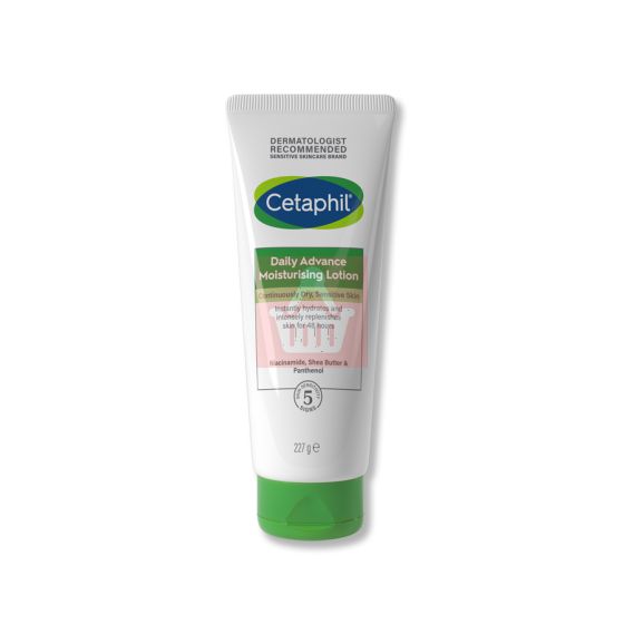 Cetaphil Daily Advance Moisturising Lotion For Dry to Very Dry Sensitive Skin 227gm