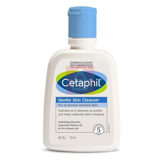 Cetaphil Gentle Skin Cleanser For Dry To Normal, Sensitive Skin 125ml