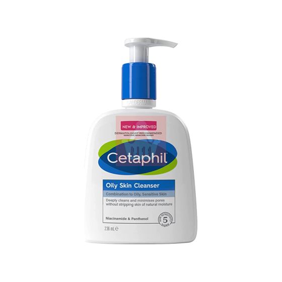 Cetaphil Oily Skin Cleanser For Oily & Combination Skin - 236ml
