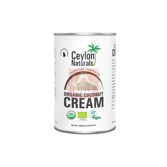 Ceylon Organic Coconut Milk Cream- 400ml