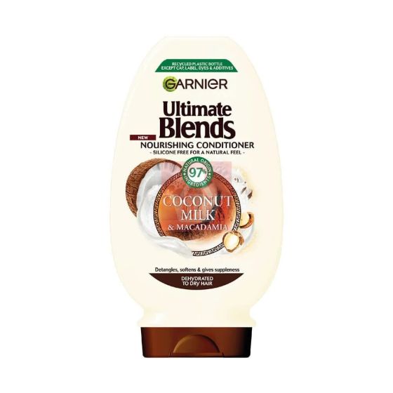 Garnier Ultimate Blends Coconut Milk & Macadamia Conditioner - 400ml 