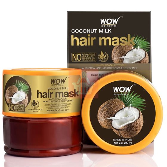 Wow Skin Science Coconut Milk Hair Mask 200ml