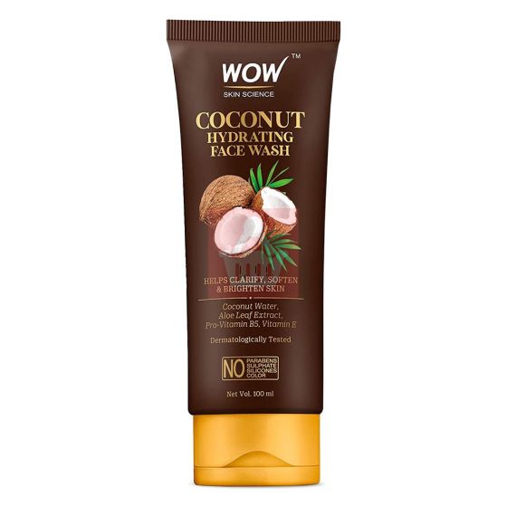 Wow Skin Science Coconut Hydrating Face Wash 100ml