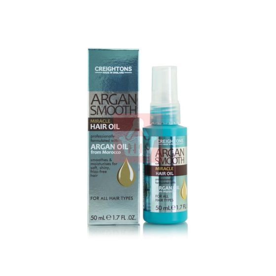 Creightons Argan Smooth Miracle Hair Oil - 50ml