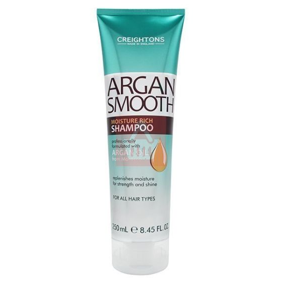 Creightons Argan Smooth Moisture Rich Shampoo - 250ml