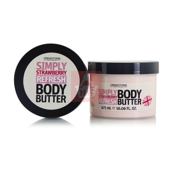 Creightons Simply Strawberry Refresh Body Butter - 475ml
