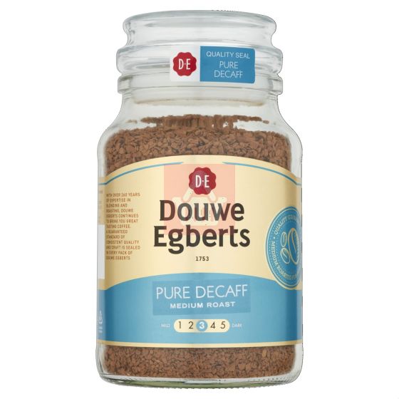 Douwe Egberts Pure Decaffeinated Instant Coffee 190gm