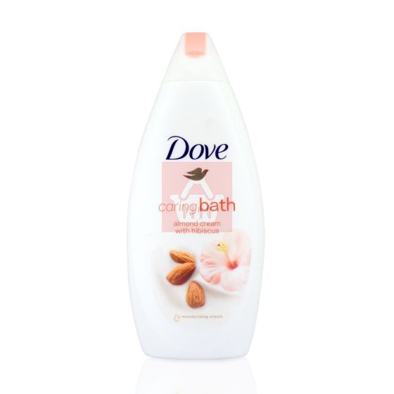 Dove Caring Bath Almond & Hibiscus Body Wash - 500ml 