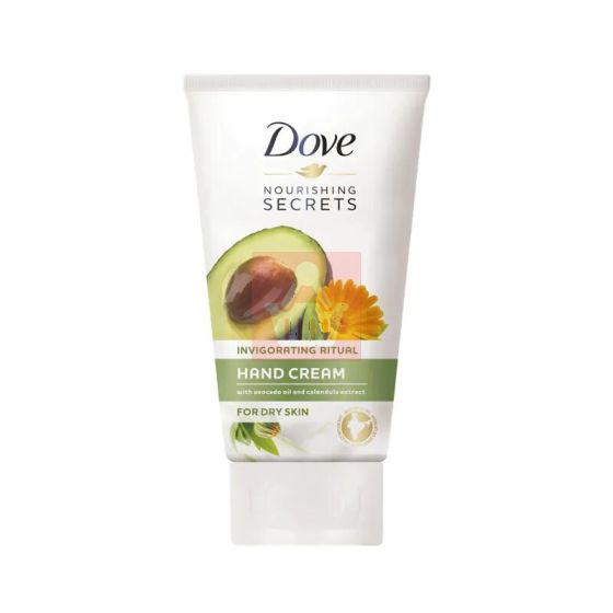 Dove Invigorating Ritual Hand Cream With Avocado Oil & Calendula Extract - 75ml