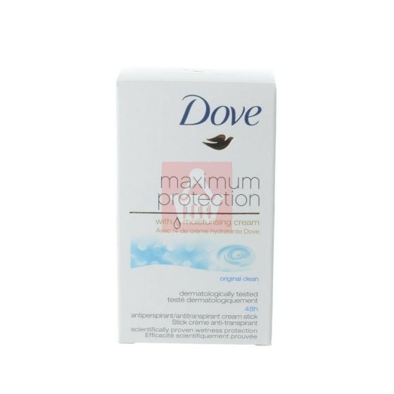 Dove Maximum Protection Original Clean Antiperspirant Underarm Deodorant - 45ml