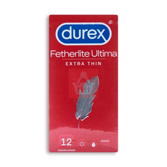 Durex Condom Featherlite Ultima Extra Thin - 12Pcs