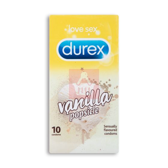 Durex Condom Vanilla Popsicle - 10Pcs