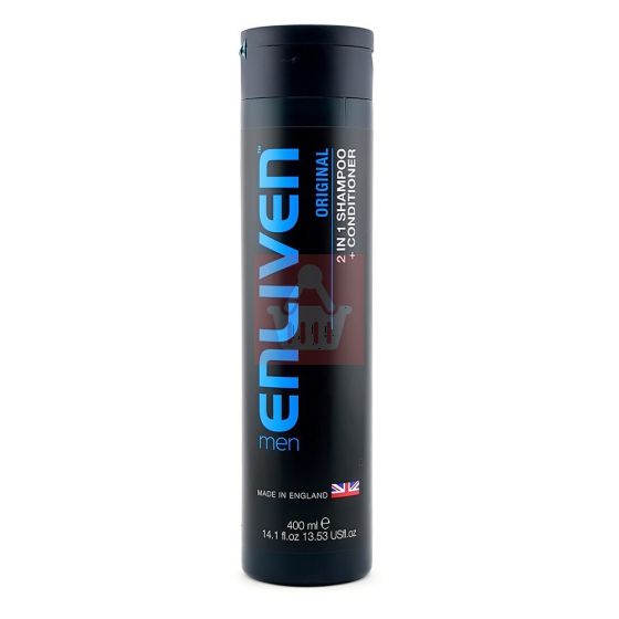 Enliven original 2 In 1 Shampoo and Conditioner For Men - 400ml