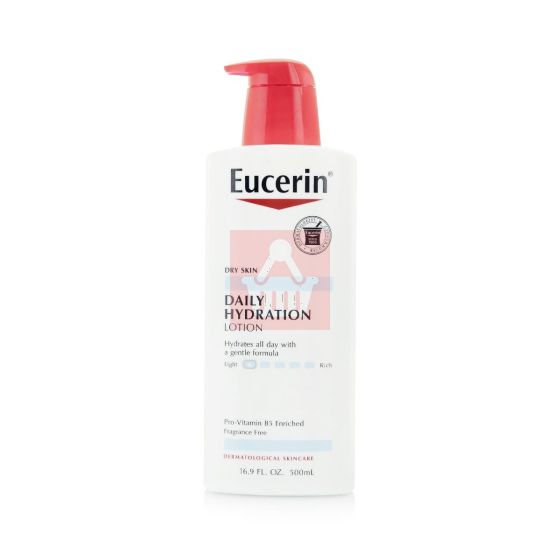 Eucerin Daily Hydration Body Lotion For Dry Skin - 500ml