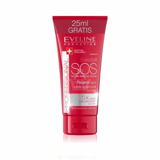Eveline Professional Extra Soft SOS Regenerating Hand Cream For Extra Dry Skin - 100ml