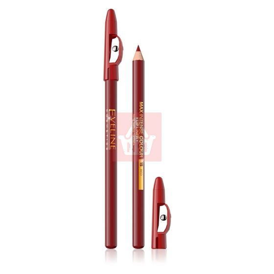 Eveline - Max Intense Colour Lip Liner - 15 Red