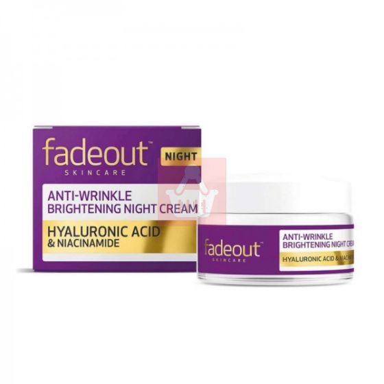 Fadeout Anti-Wrinkle Whitening Night Cream 50ml