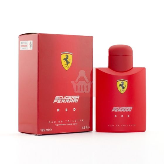 FERRARI RED For Men EDT Perfume Spray 4.2oz - 125ml 