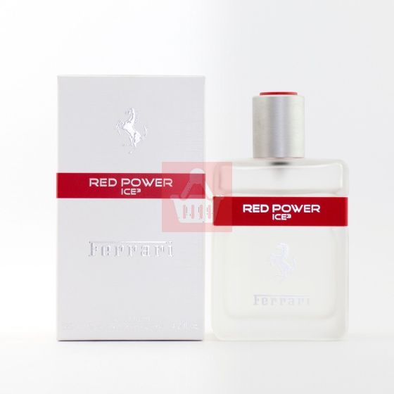 FERRARI RED POWER ICE-3 For Men EDT Perfume Spray 4.2oz - 125ml
