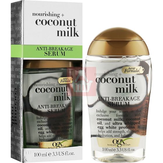 OGX Nourishing + Coconut Milk Anti Breaking Serum 100ml