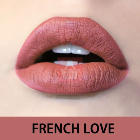 Lois Chloe 8 hrs Long Lasting Semi Matte Lipstick - French Love - 3.8gm