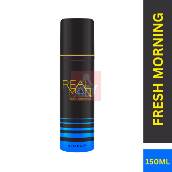 Realman Body Spray For Men Fresh Morning 150ml 