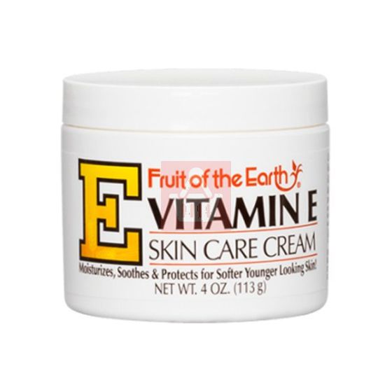 Fruit Of The Earth Vitamin E Moisturizing Skin Care Cream 113g