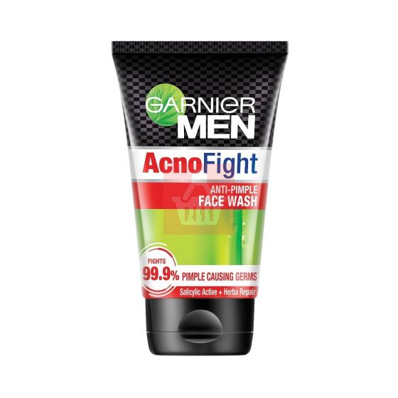 Garnier Men Acni Fight Anti-Pimple Face Wash - 100g
