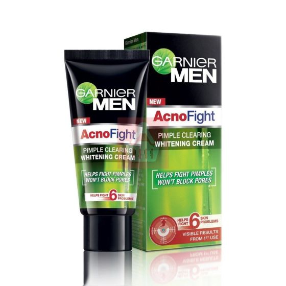 Garnier Men Acni Fight Pimple Clearing Fairness Cream - 20g