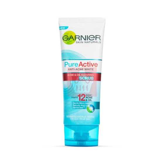 Garnier Pure Active Acne & Oil Clearing Scrub 100ml