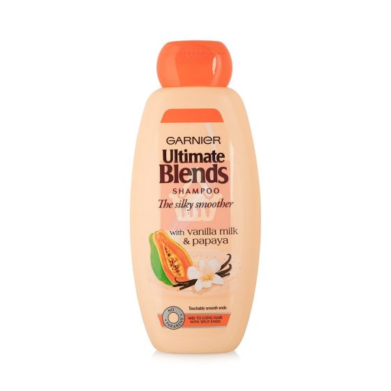 Garnier Vanilla Milk & Papaya Ultimate Blends Shampoo - 360ml