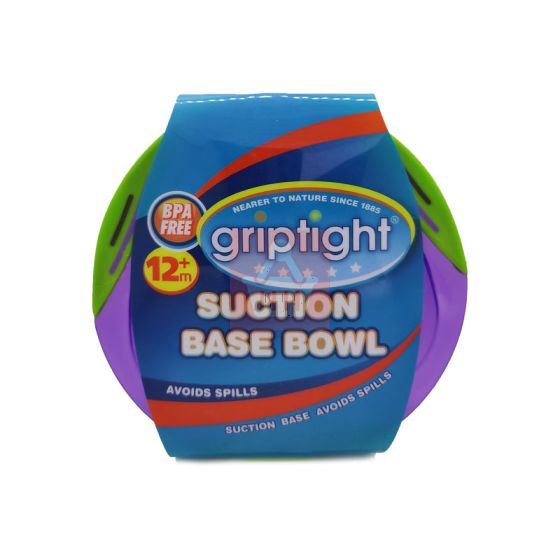 Griptight Baby Suction Base Bowl 12m+ - Purple
