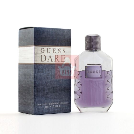 GUESS DARE HOMME For Men EDT Perfume Spray 3.4oz - 100ml 