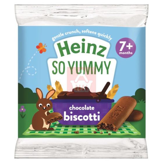 Heinz Chocolate Biscotti 7m+ - 60g (U.K)