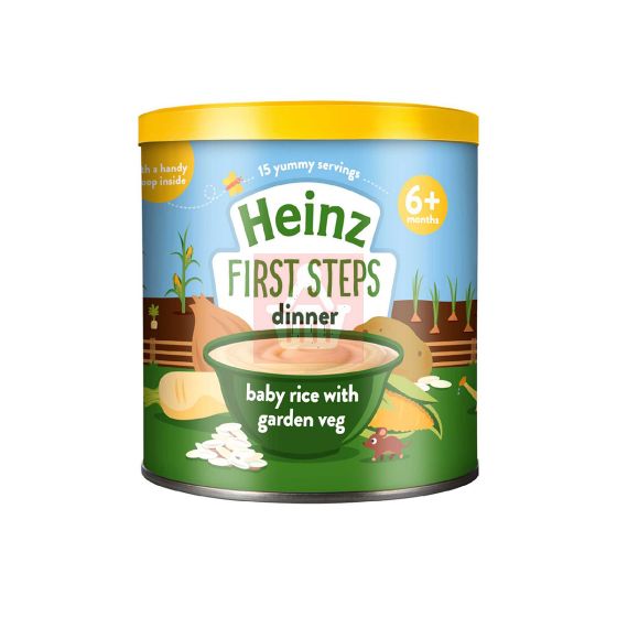 Heinz First Steps Dinner Baby Rice with Garden Veg 6+m - 200g