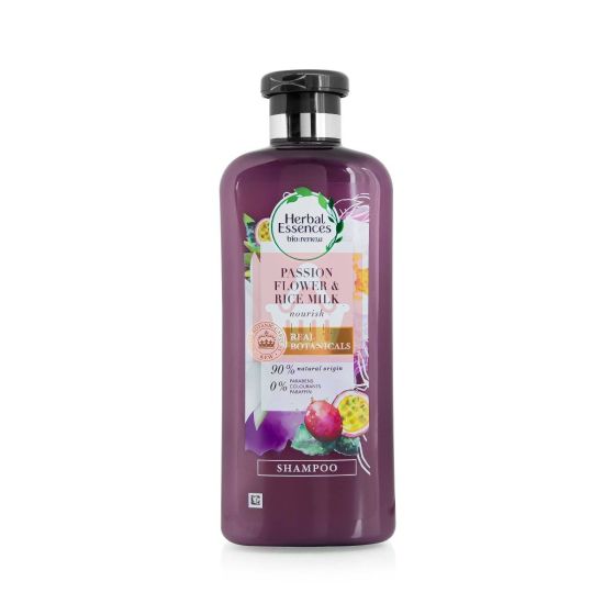 Herbal Essence Passion Flower & Rice Milk Nourish Shampoo - 400ml