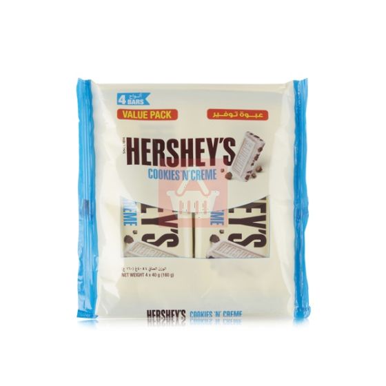 Hersheys Cookies N Creme Chocolate Bar - 160gm
