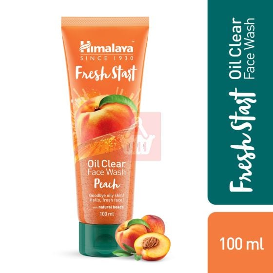 Himalaya Herbals Fresh Start Oil Clear Peach Face Wash - 100ml