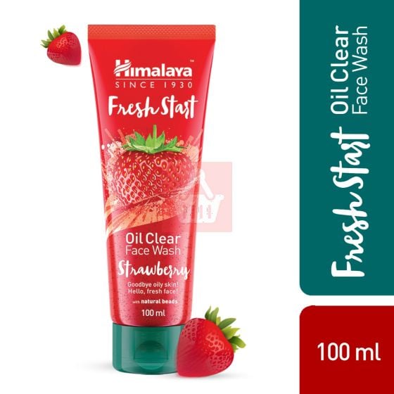 Himalaya Herbals Fresh Start Oil Clear Strawberry Face Wash - 100ml