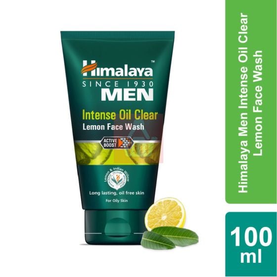 Himalaya Herbals Men Intense Oil Clear Lemon Face Wash - 100ml