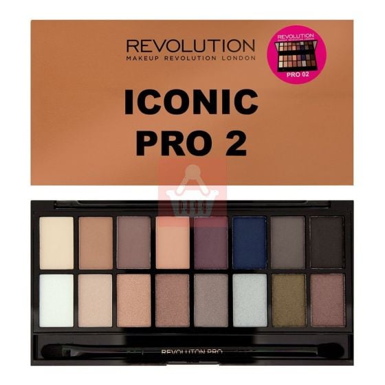 Makeup Revolution - Eye Shadow Palette - Iconic Pro 2