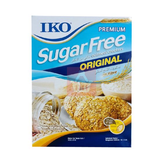 IKO Original Sugar Free Oatmeal Crackers - 178gm