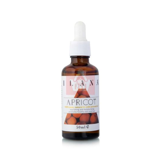 Ilana 100% Pure & Natural Apricot Oil - 50ml
