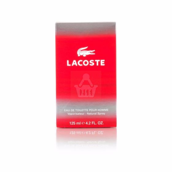 LACOSTE RED For Men EDT Perfume Spray 4.2oz - 125ml - (BS)